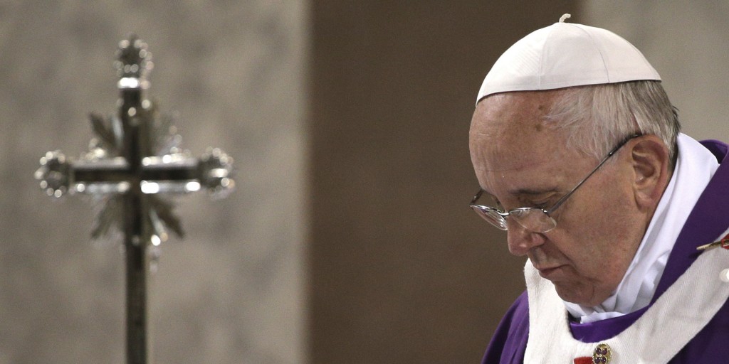 ITALY-POPE-MASS-ASH WEDNESDAY